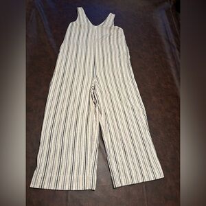 Sonoma grey & cream jumpsuit - medium.